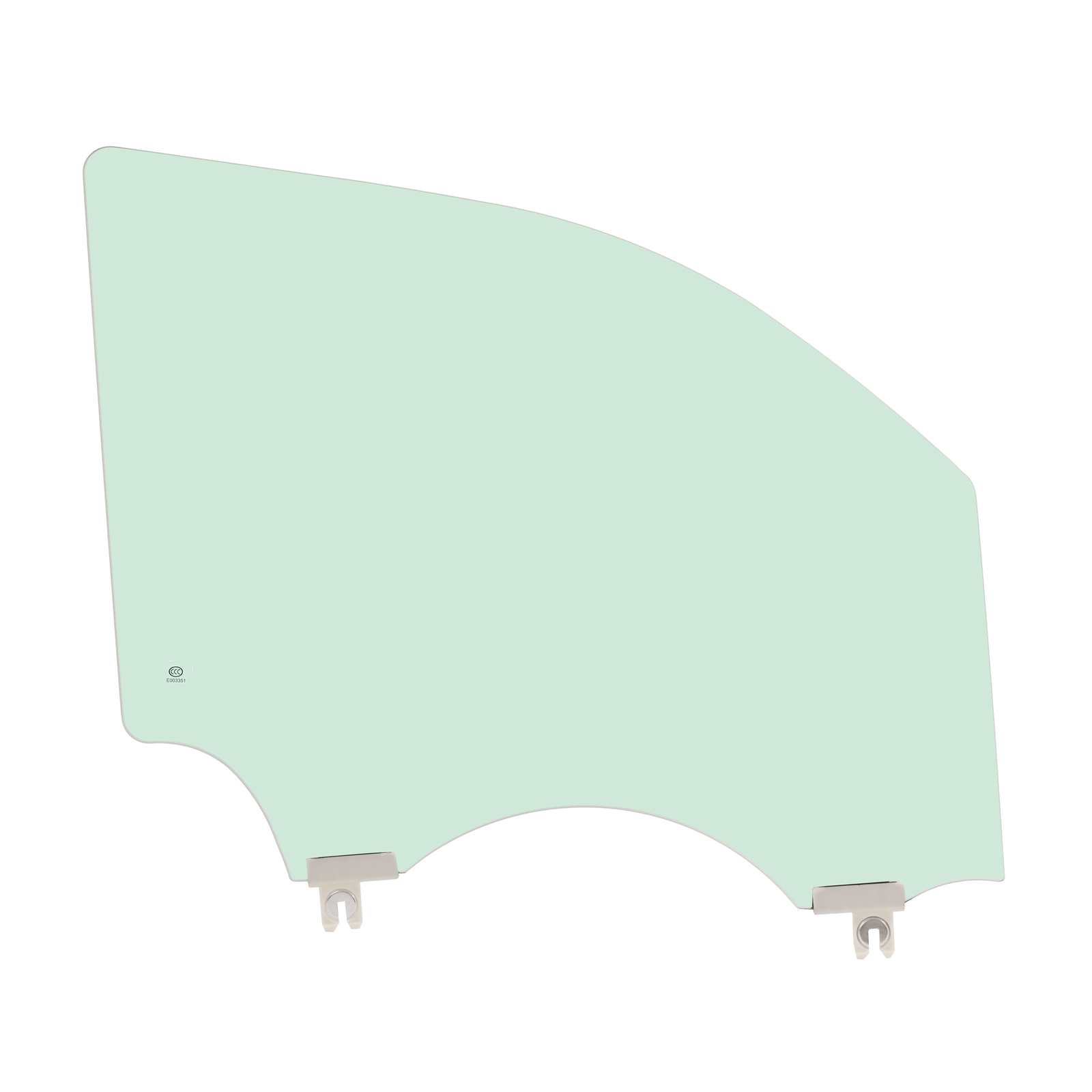 For 2019-2024 Ram Pickup 1500 Passenger Side Front Door Window Tempered Glass