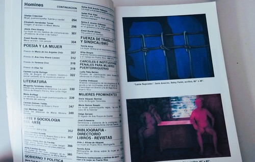 Revista Homines 1987 Mujeres Puertorriqueñas Protagonistas en el Caribe - Imagen 9 de 11