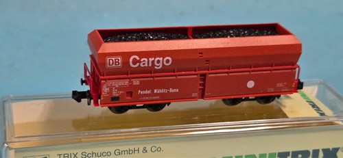Minitrix N 13903 K Selbstentladewagen DB AG Cargo Pendel Wählitz-Buna +KKK /TOP | Condition: Gebraucht