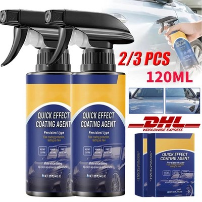 3/2X Car Coating Spray, Profi Quick Effect Coating Agent, Polish Spray 120ml DHL