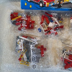 LEGO City 60004 Fire Station Building Toy Set 753 Pieces Ages 6-12 INCOMPLETE