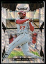 2019 Panini Prizm #276 Vladimir Guerrero Blue Wave Prizm #/60