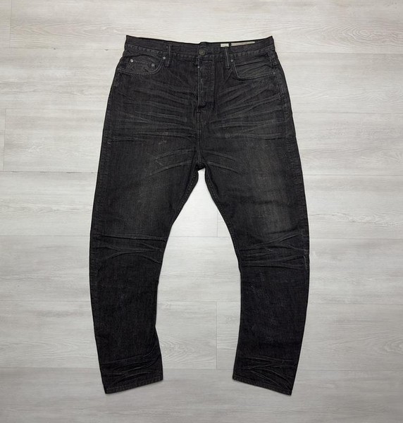 Men AllSaints Jeans Grey Denim 34 / L / 50