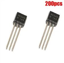 200Pcs Amplifier Npn 0.1A 30V BC549 BC549B Low Noise Transistor New Ic ea