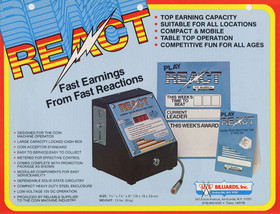 REACT by US Billiards PCB