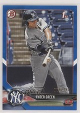 2018 Bowman Draft Blue 70/150 Ryder Green #BD-84 s3g
