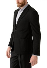 NWT Calvin Klein Black Beauty Slim Fit Two Button Blazer Men's Size LARGE