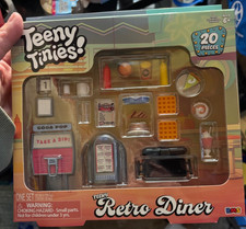 Teeny Tinies Teeny Retro Diner Mini Food Playset Toy Doll/Dollhouse Miniatures