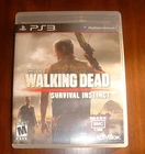 The Walking Dead Survival Instinct PS3 PlayStation 3 Game CIB EX
