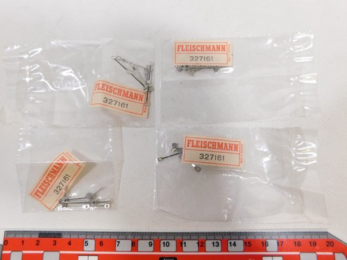 CV984-0, 5 #4x Fleischmann Piccolo N Gauge 327161 Bag Struts Control Mint +Box