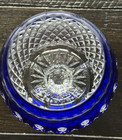 Vintage Cobalt Blue Clarendon Waterford Crystal Brandy Glass  — photo 3
