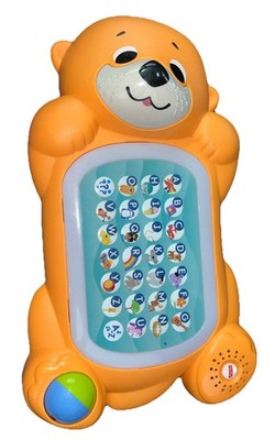 Fisher-Price Linkimals A to Z Otter Interactive Educational Toy with Music ** A6