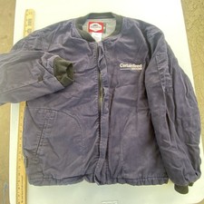 SteelGuard Pro FR Navy Bomber Jacket CertainTeed Embroidered Workwear Med