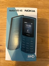Image of New Nokia 105 4G DUAL SIM Mobile Phone, Color Charcoal, Boxed & Sealed!