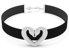 BNIB Swarovski Una Sublima Crystal Heart Choker & Gift Bag £195.00💕❤️