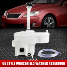 FOR 06-15 LEXUS IS250/350/F WINDSHIELD WASHER FLUID RESERVOIR TANK+LEVEL SENSOR