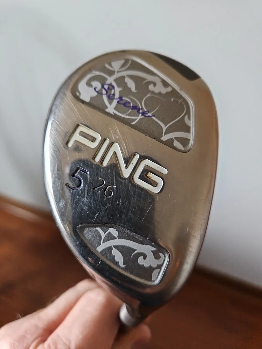Ensemble De Fers De Golf PING Serene 5S Femme Flex L - Occasion, état à Voir En Photo
