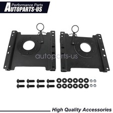 1 par de soportes base giratorios de asiento izquierdo y derecho para Ford Econoline E150-E450 1997-2024