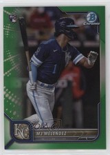 2022 Bowman Chrome Green Refractor 64/99 MJ Melendez #25 g2d