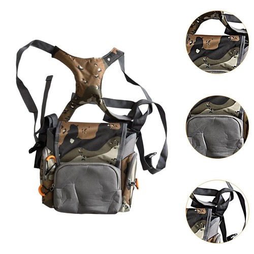 Binocular Harness Chest Pack Multipurpose Large Capacity Practical Bino Bag - Picture 5 of 6