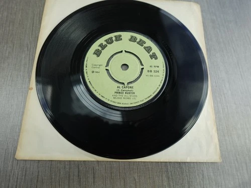Prince Buster AL CAPONE / ONE STEP BEYOND UK 7" Blue Beat PLAYS EX+ HEAR