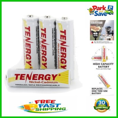 Versatile 4-Pack 1.2V AA NiCd Rechargeable Batteries for Solar & Household