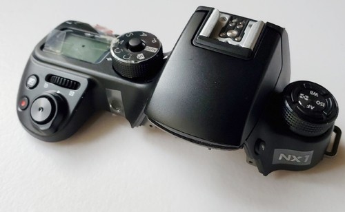 98% NEW Original For Samsung NX1 Top Cover Shell Case Frame No Viewfinder