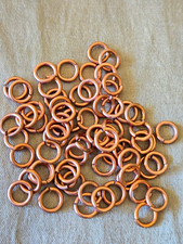Copper Metal Jump Rings, Jewelry, AWG 14, 10mm, I.D. 7.5mm