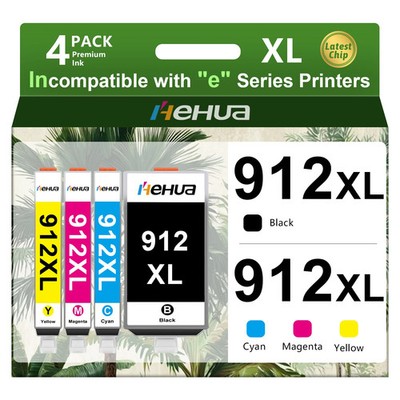 Kompatible für HP 912XL Patronen OfficeJet  8010 8012 8012 8014 Pro 8022 8022