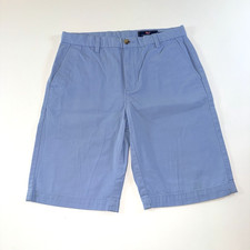 Vineyard Vines Light Blue Shorts Youth Boy's Size 16 Adjustable Waistband - EUC