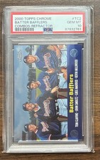2000 Topps Chrome Combos BATTER BAFFLERS REFRACTOR #TC2 Graded PSA 10 GEM MINT