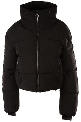 FUSALP SCHWARZE WATTIERTE DAUNENJACKE FR 42 UK 14
