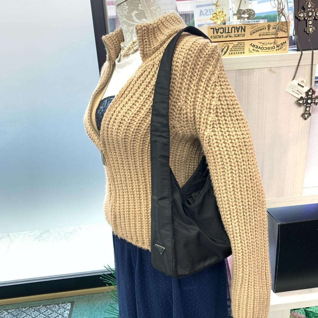 Prada Tessuto Nylon Tote Bag with Shoulder Strap and Dust Bag