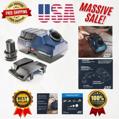 X2 Drill Doctor with Multi-Guide System - Sharpens Knives & Tools Effortlessly