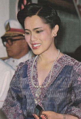 ***ORIGINAL POSTKARTE***KÖNIGIN SIRIKIT-Adel-ROYAL-BANGKOK-THAILAND-KÖNIGSHAUS