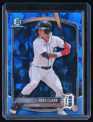 #ad 2025 Bowman Draft Sapphire Max Clark Detroit Tigers #BDC 48 $9.99