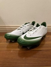 Nike Lunar Vapor Ultrafly Elite 2 A07946-103 White Green Baseball Cleats US 7.5
