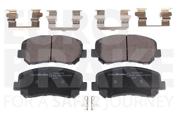 Eurobrake BremsbeläGe BremsklöTze FüR Mazda CX-5 KE GH 2.2 D 2.0 SKYACTIV-G-image