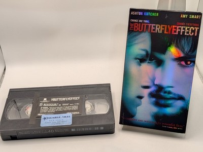 The Butterfly Effect (VHS, 2004) Ashton Kutcher Amy Smart SCI-FI Thriller 