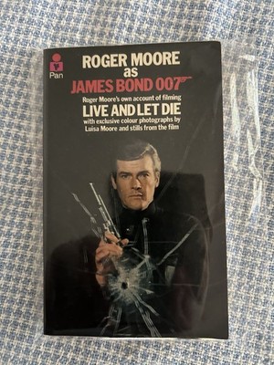  Roger Moore As James Bond 007 - Live And Let Die  1st 1973 Unread Condition