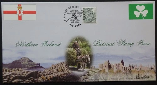 2001 Northern Ireland Regional Bradbury Windsor no 4a First day cover