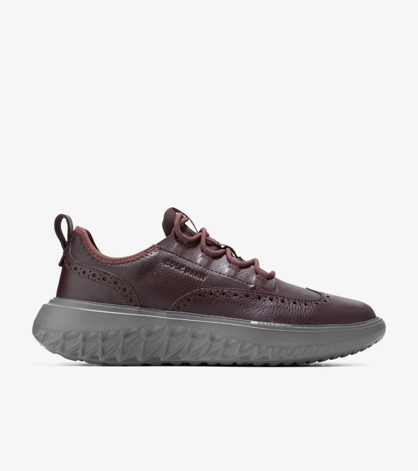 Cole Haan C38271 Size 11 Men's Zerogrand Sneakers, Pinot Pebble Grain/Tornado