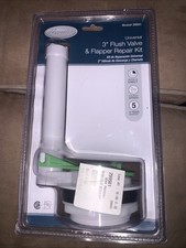 NEW Premier New Universal 3" Flush Valve And Flapper Repair Kit Sealed