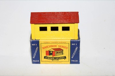 Matchbox Zubehörpaket No.3 Garage, VNM in B Type Original Box