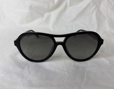 Chanel 5552-U c. 501/M3 57-17-145 Black Pilot Aviator Polarized NWT Sold Out