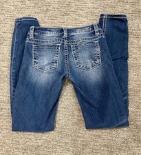 Miss Me Youth Denim Blue Jeans Skinny Size 14 Girls