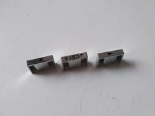 1980's GM Delco Car Stereo Cassette Push button Knobs Hollow bottom #1225565