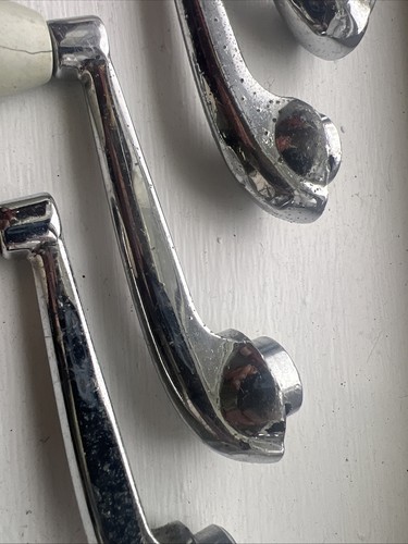 1949~1966 VW WINDOW CRANK HANDLE vtg interior BUG BEETLE GHIA Porsche 356 OEM - Picture 6 of 13