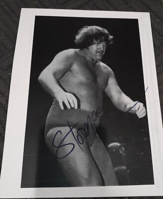 Stomper, Guy Mitchell, John Hill, Jerry Valiant-1960 NWA WWA Wrestling Autograph