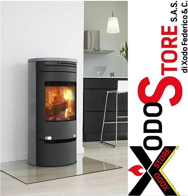 Estufa de Leña 9,0 Kw Design Redonda Aduro Modelo 1.1 Sk - Enviar Mail para